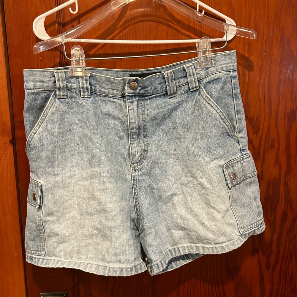 Vintage Y2K Lee riders Denim Cargo Women Shorts